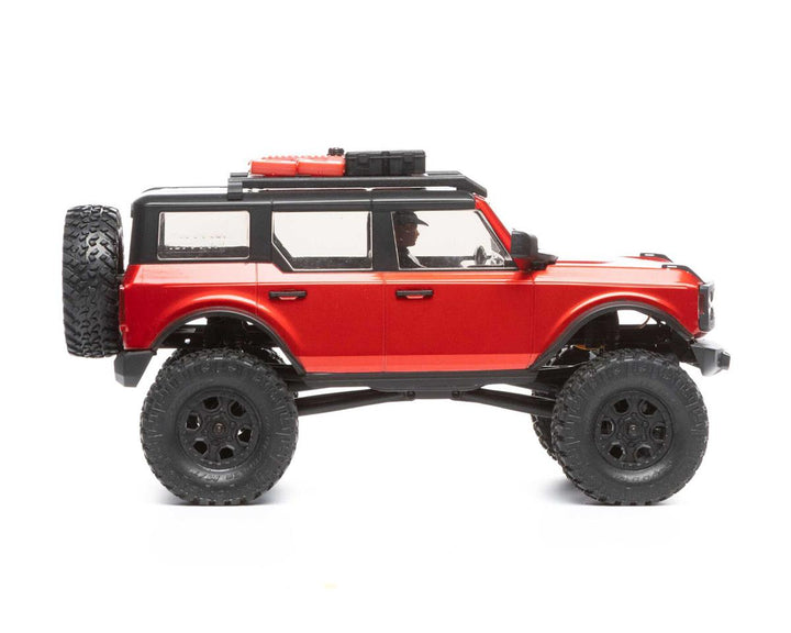 Axial 1/24 SCX24 Ford Bronco 4WD Rock Crawler Brushed RTR (Red) - Iron City RC Hobbies