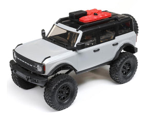 Axial 1/24 SCX24 Ford Bronco 4WD Rock Crawler Brushed RTR (Gray) - Iron City RC Hobbies