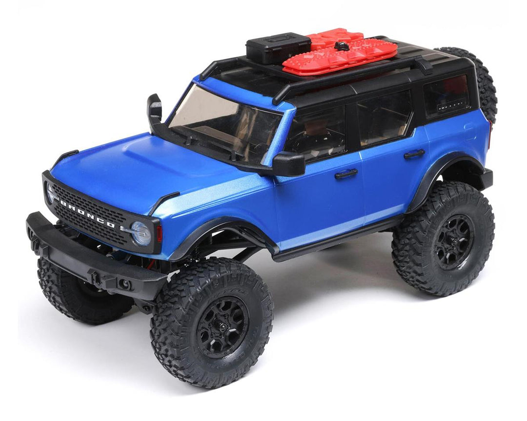 Axial 1/24 SCX24 Ford Bronco 4WD Rock Crawler Brushed RTR (Blue) - Iron City RC Hobbies