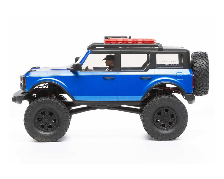 Axial 1/24 SCX24 Ford Bronco 4WD Rock Crawler Brushed RTR (Blue) - Iron City RC Hobbies