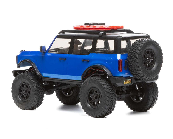 Axial 1/24 SCX24 Ford Bronco 4WD Rock Crawler Brushed RTR (Blue) - Iron City RC Hobbies