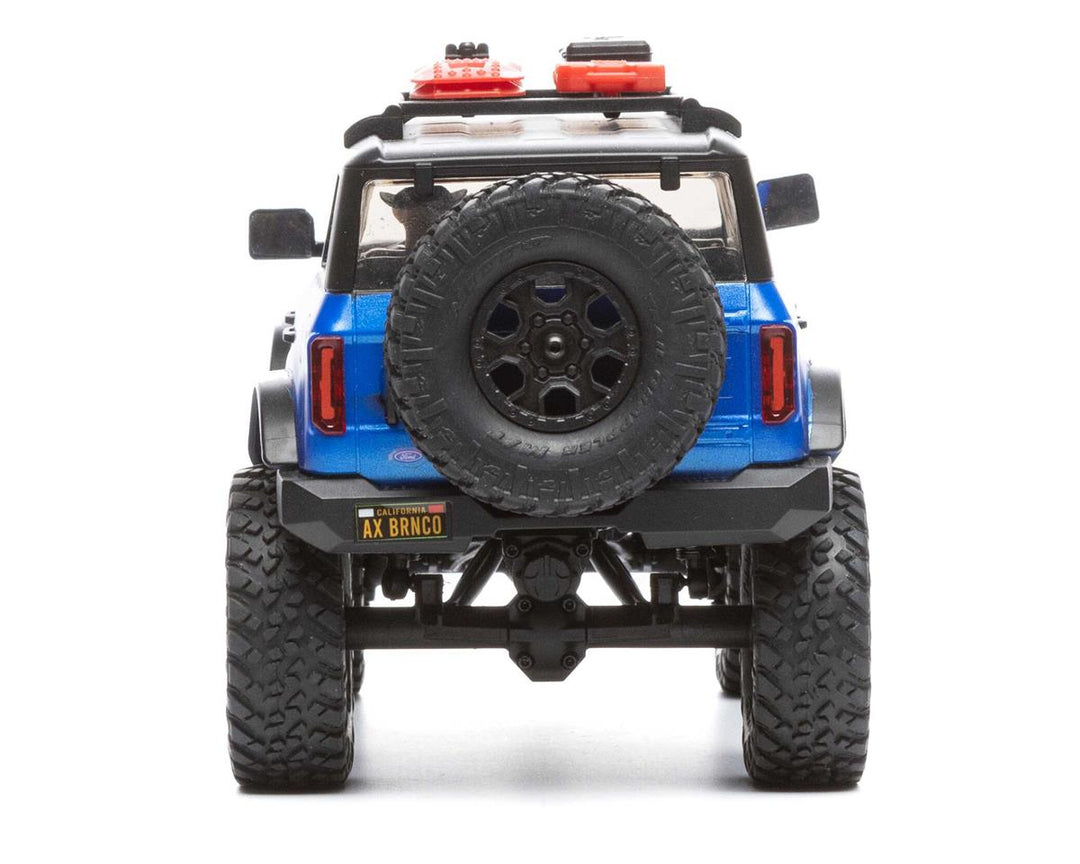 Axial 1/24 SCX24 Ford Bronco 4WD Rock Crawler Brushed RTR (Blue) - Iron City RC Hobbies