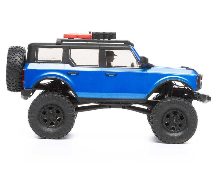 Axial 1/24 SCX24 Ford Bronco 4WD Rock Crawler Brushed RTR (Blue) - Iron City RC Hobbies