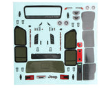 Axial SCX24 Jeep JT Gladiator Body Set (Clear)