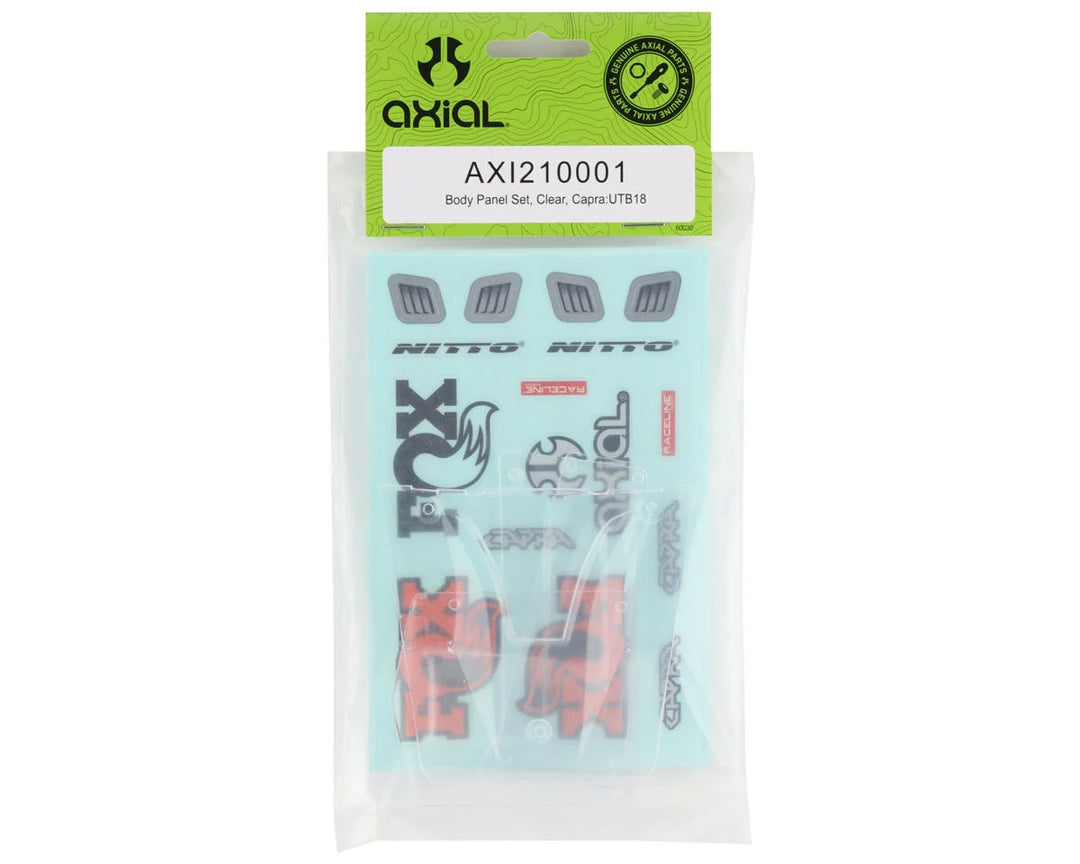 Axial UTB18 Capra Body Panel Set (Clear)
