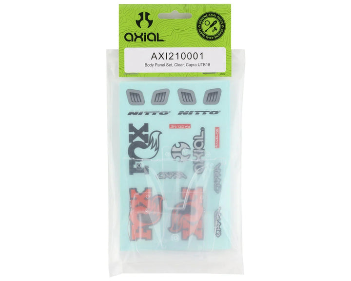 Axial UTB18 Capra Body Panel Set (Clear)