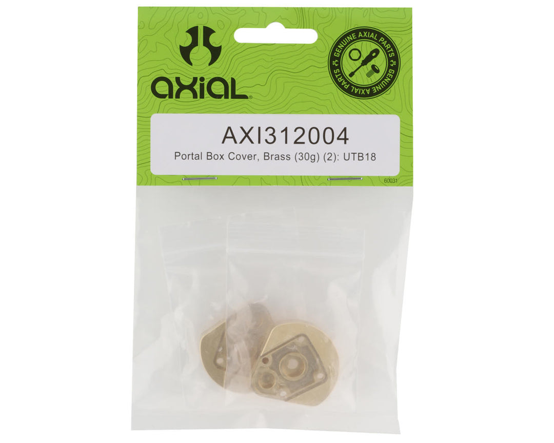 Axial UTB18 Brass Portal Box Cover (2) (30g)