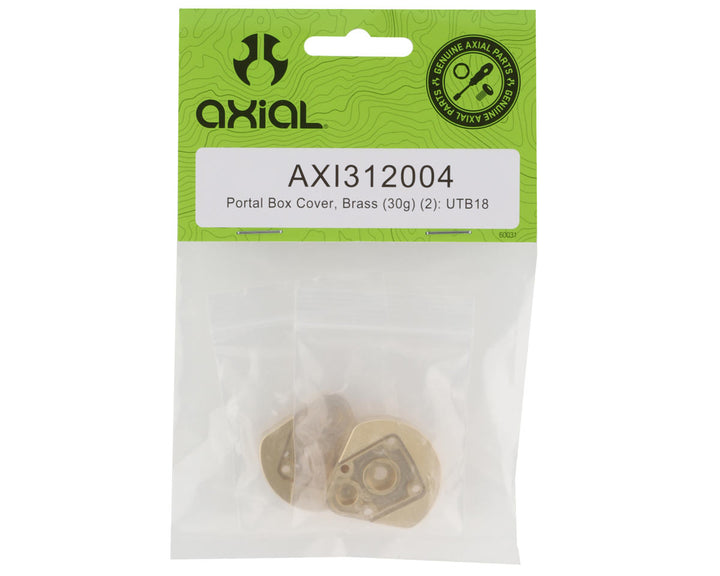 Axial UTB18 Brass Portal Box Cover (2) (30g)