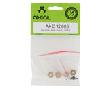 Axial UTB18 Brass Hex Hubs (4) (7g)