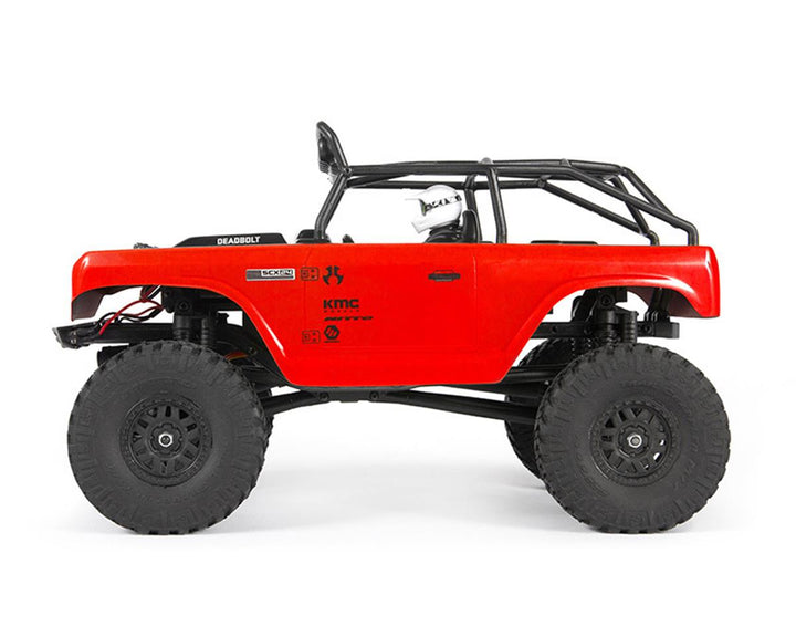 Axial 1/24 SCX24 Deadbolt 4WD Rock Crawler Brushed RTR (Red) - Iron City RC Hobbies