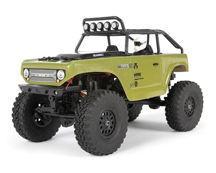 Axial 1/24 SCX24 Deadbolt 4WD Rock Crawler Brushed RTR (Green) - Iron City RC Hobbies