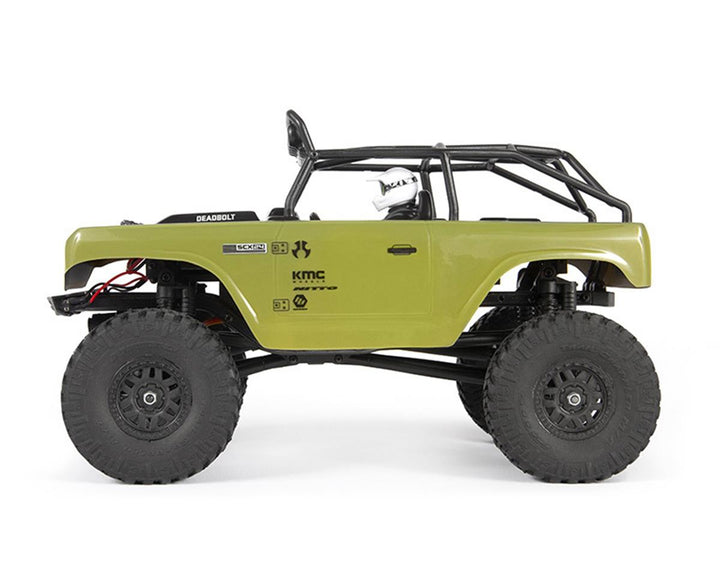 Axial 1/24 SCX24 Deadbolt 4WD Rock Crawler Brushed RTR (Green) - Iron City RC Hobbies