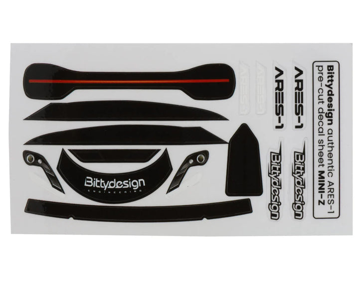 Bittydesign Ares-1 1/28 Mini-Z Body (Clear) (98mm Wheelbase)