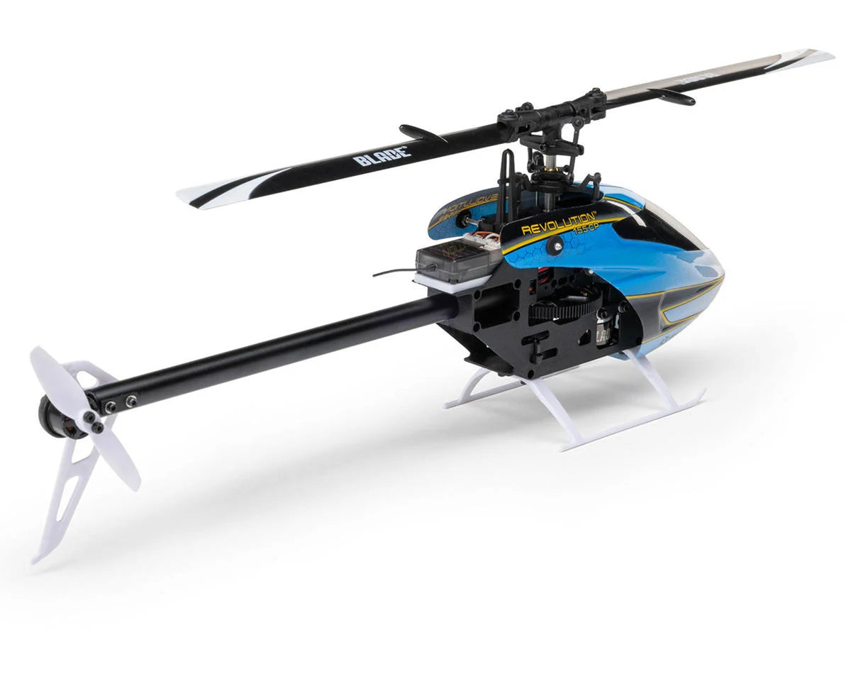 Blade Revolution 155 CP RTF Basic Electric Flybarless Mini Helicopter w/SAFE, 2.4GHz Radio, Battery & Charger