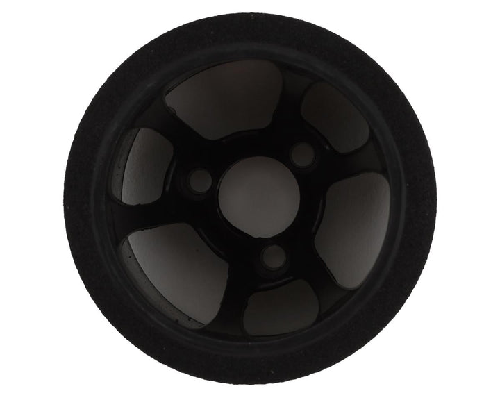 BSR Racing 1/12 Rear Mounted Foam Tires (2) (Blue Stripe)