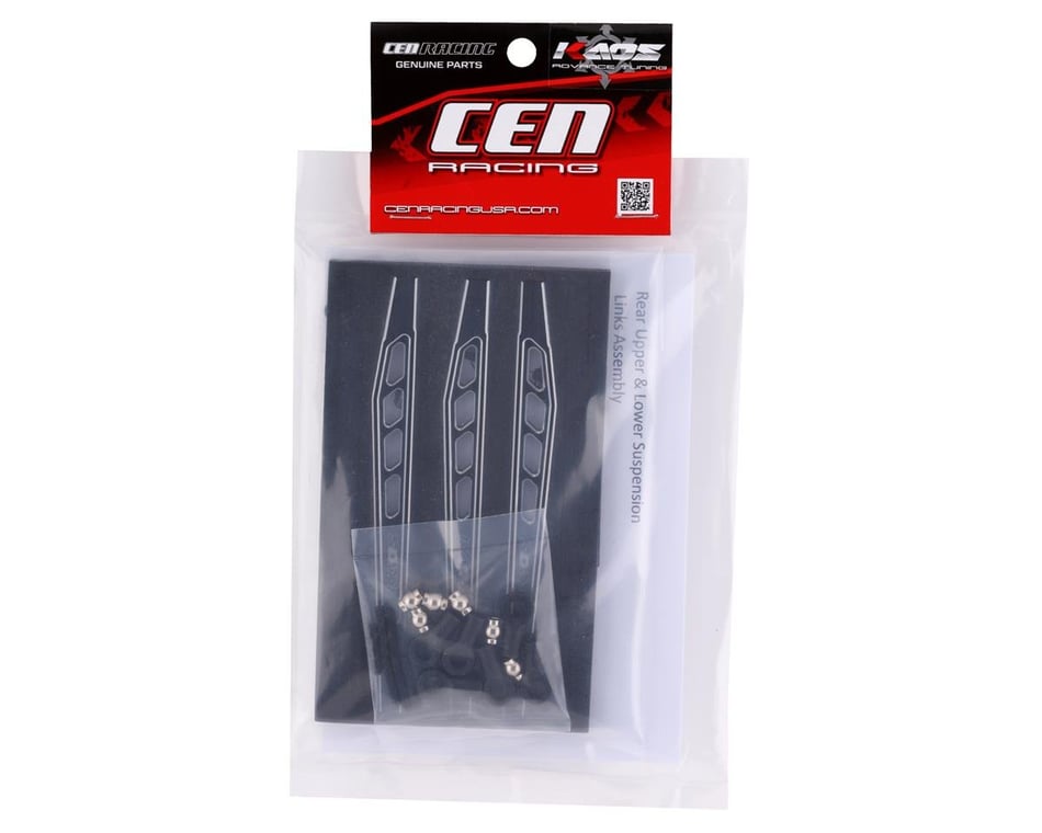 CEN F450 117mm Aluminum Rear Upper & Lower Suspension Links (Black) (3)
(CKD0374) - Iron City RC Hobbies