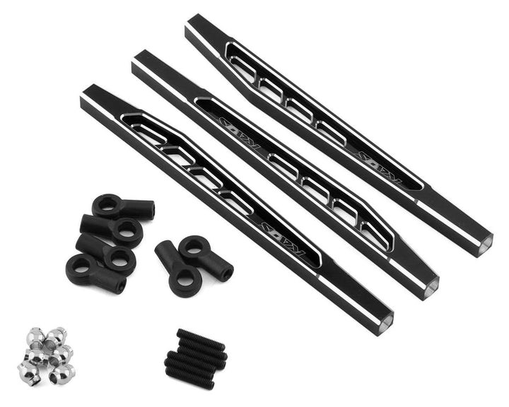 CEN F450 117mm Aluminum Rear Upper & Lower Suspension Links (Black) (3)
(CKD0374) - Iron City RC Hobbies