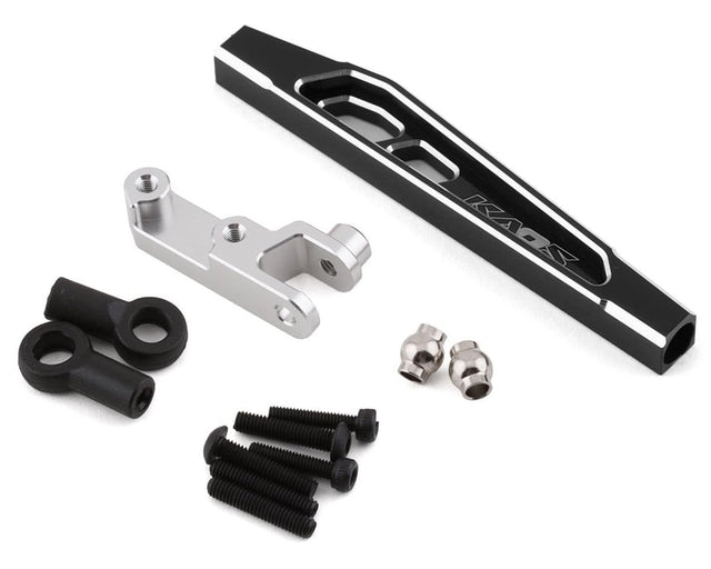 CEN F450 69mm Aluminum Front Left 4th Suspension Link Set (Black)
(CKD0376) - Iron City RC Hobbies