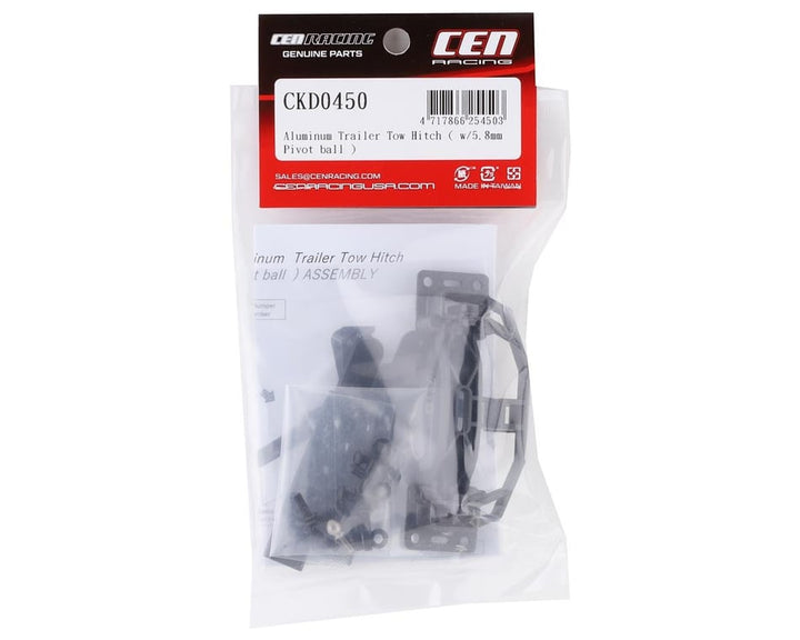 CEN F450 KAOS Aluminum Trailer Tow Hitch
(CKD0450) - Iron City RC Hobbies
