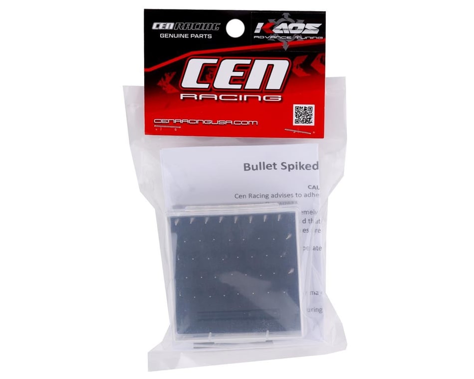 CEN 2.5mm Bullet Spiked Wheel Lug Bolts w/Tool (Sliver) (40) (CKD0612) - Iron City RC Hobbies