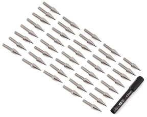 CEN 2.5mm Bullet Spiked Wheel Lug Bolts w/Tool (Sliver) (40) (CKD0612) - Iron City RC Hobbies