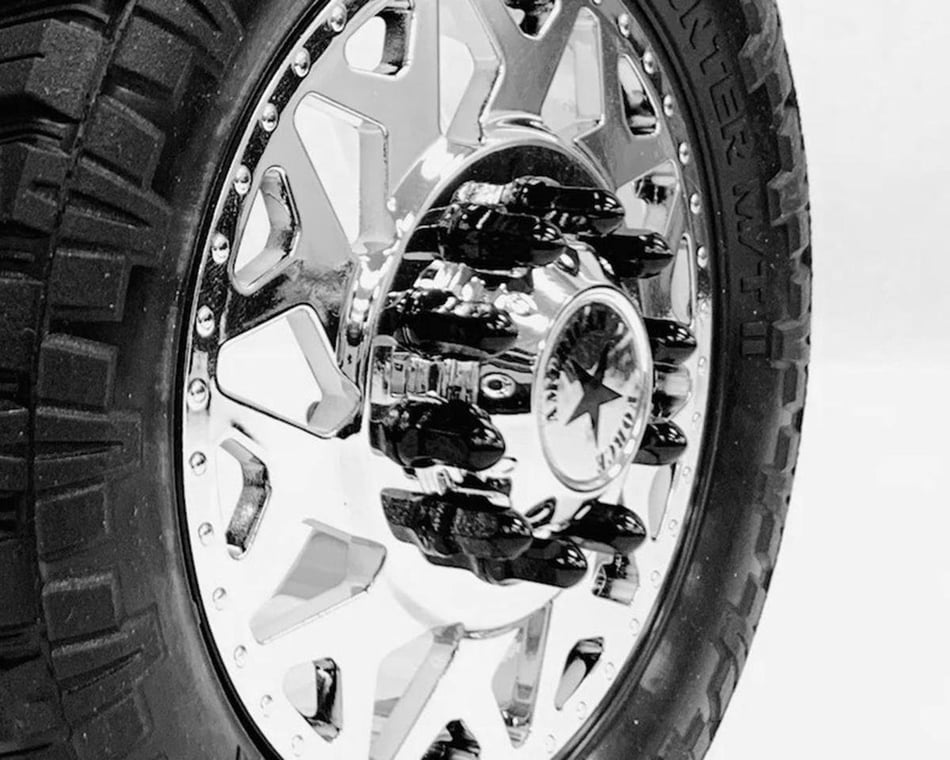 CEN RACING CKD0614 Bullet Wheel Lug (black) (40) (2.5mm studs) w/Tool - Iron City RC Hobbies