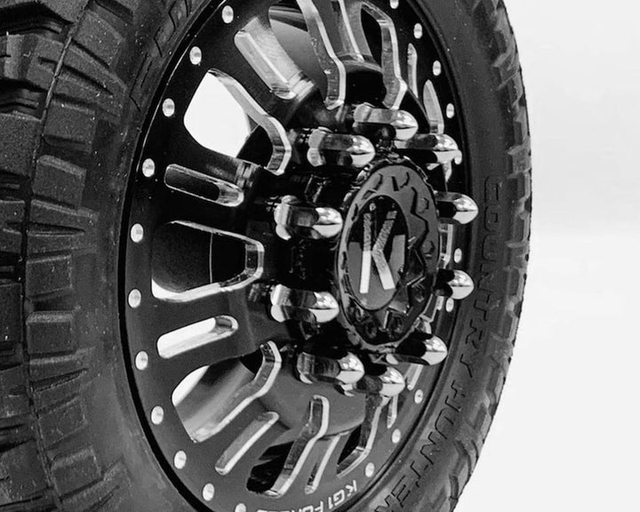 CEN RACING CKD0615 Bullet Wheel Lug (chrome) (40) (2.5mm studs) w/Tool - Iron City RC Hobbies