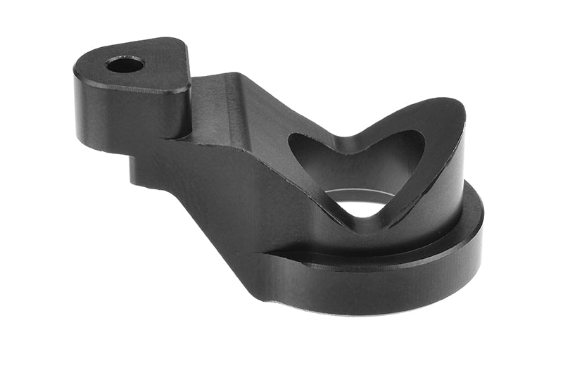 Corally RC Servo Saver Steering Arm - 7075 T6 - Hard Anodized - Black - 1pc