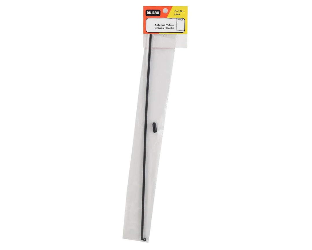 DuBro Antenna Tube w/Cap (Black)