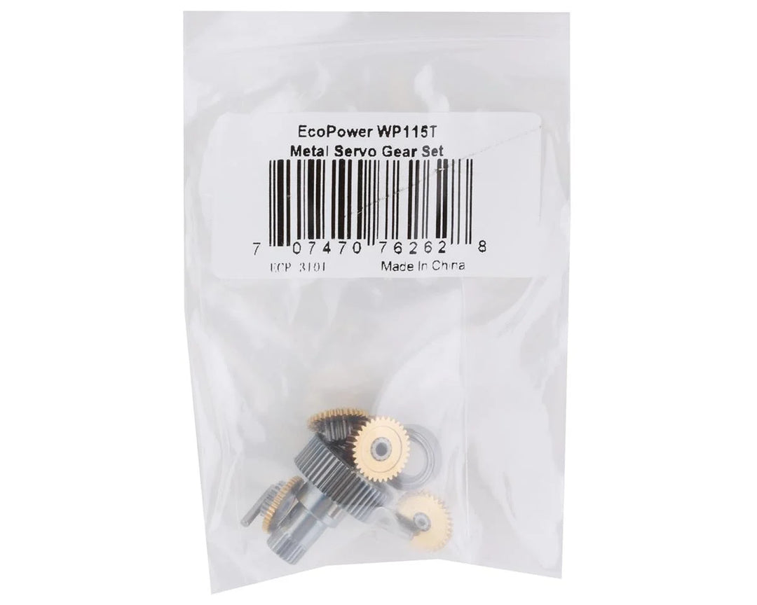 EcoPower WP115T Metal Servo Gear Set