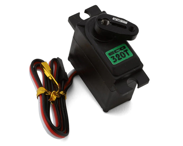 EcoPower WP320T Digital Waterproof Metal Gear Mini Servo (High Torque) w/Aluminum Clamping Horn for 1/16 Traxxas Vehicles