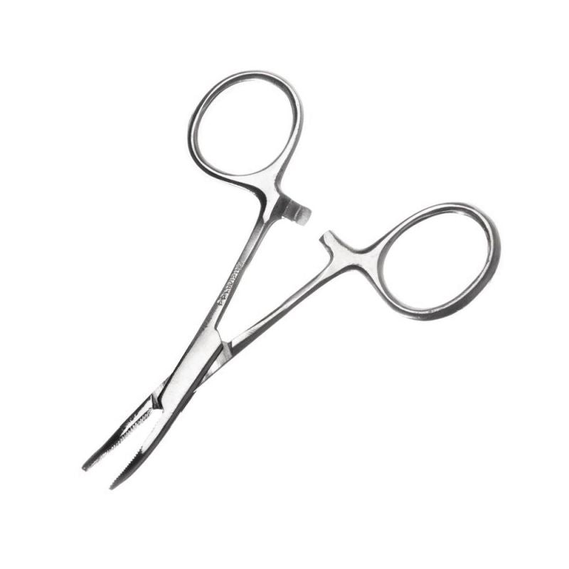 All Purpose Clamp 3 1/2" Curved Hemostat, Carded