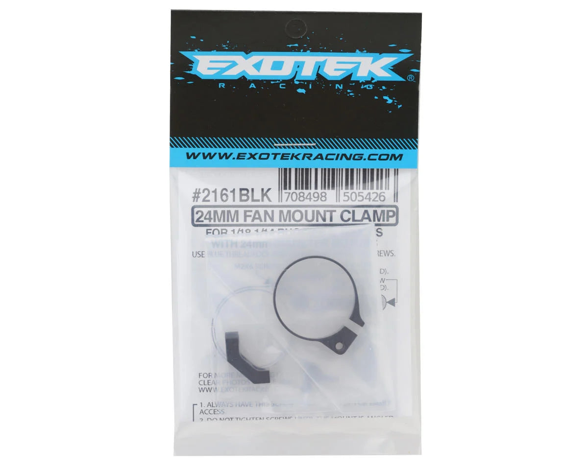 Exotek 24mm Motor Aluminum Mini Fan Mount
