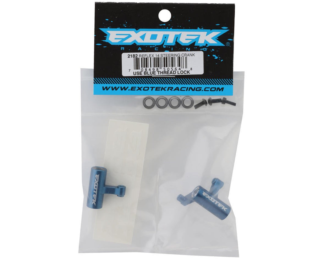 Exotek Reflex 14 Aluminum HD Steering Crank Set