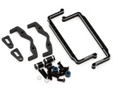 Exotek Associated RC10 Adjustable Aluminum & Carbon Fiber Battery Tray Set (Black)