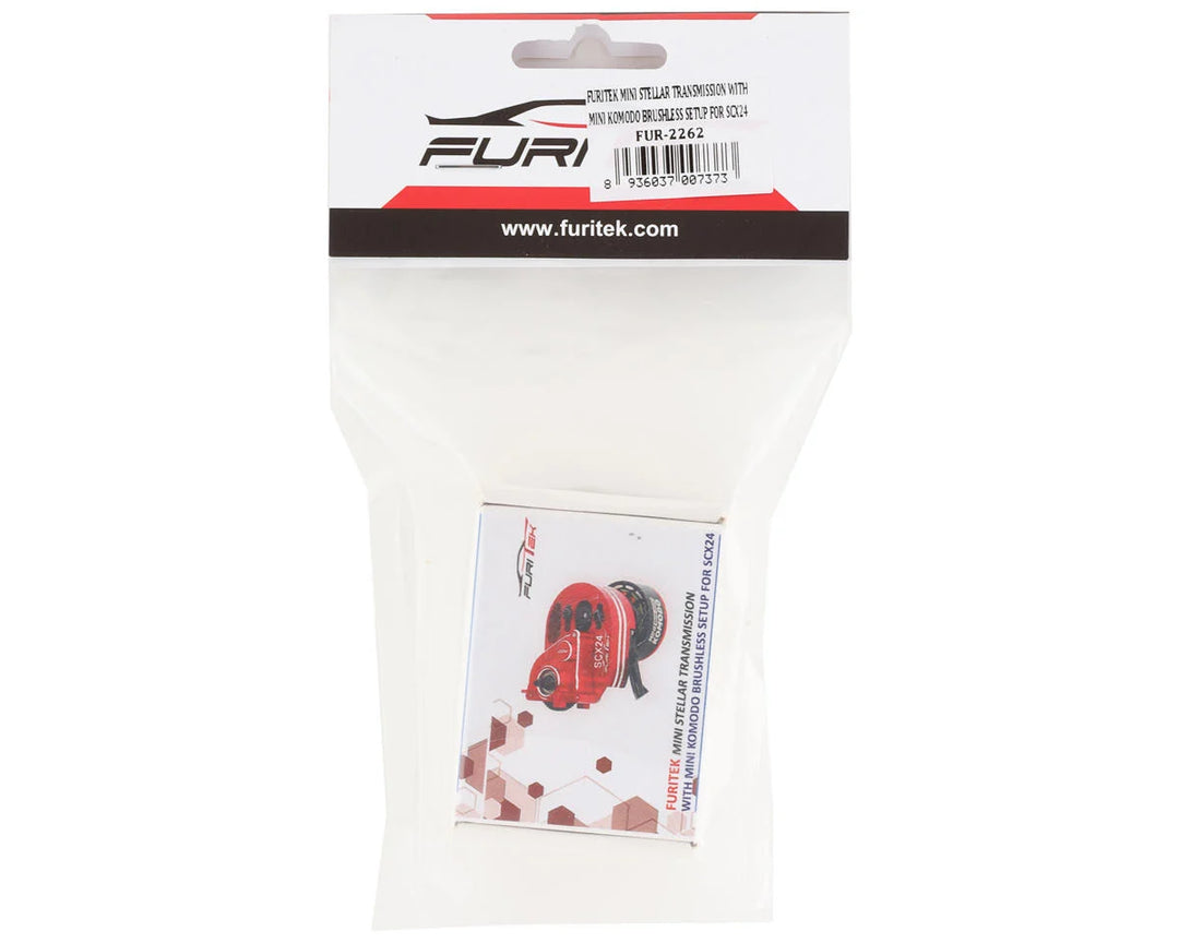 Furitek Mini Stellar Transmission & Mini Komodo Brushless Motor (SCX24)