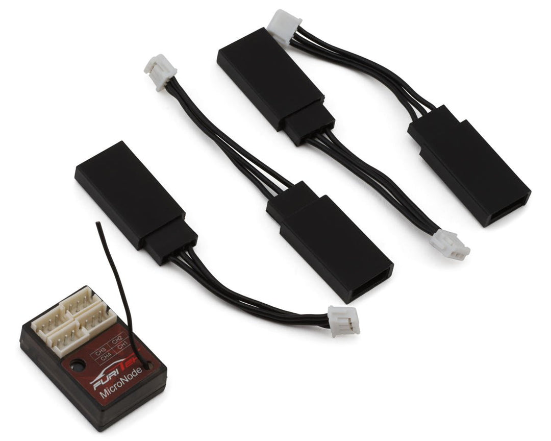 Furitek MicroFlex 4-Channel 4WS Transmitter w/MicroNode Receiver