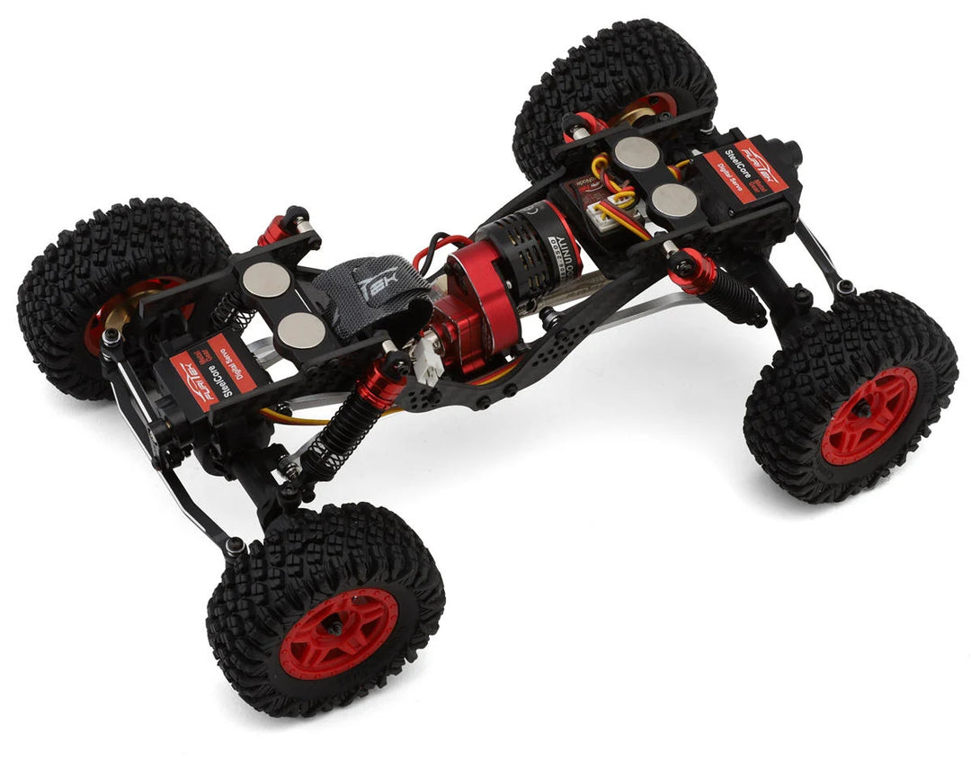 Furitek TerraX Active Pro 4WS 1/18 RTR Mini Rock Crawler (Grey) w/2.4GHz Radio