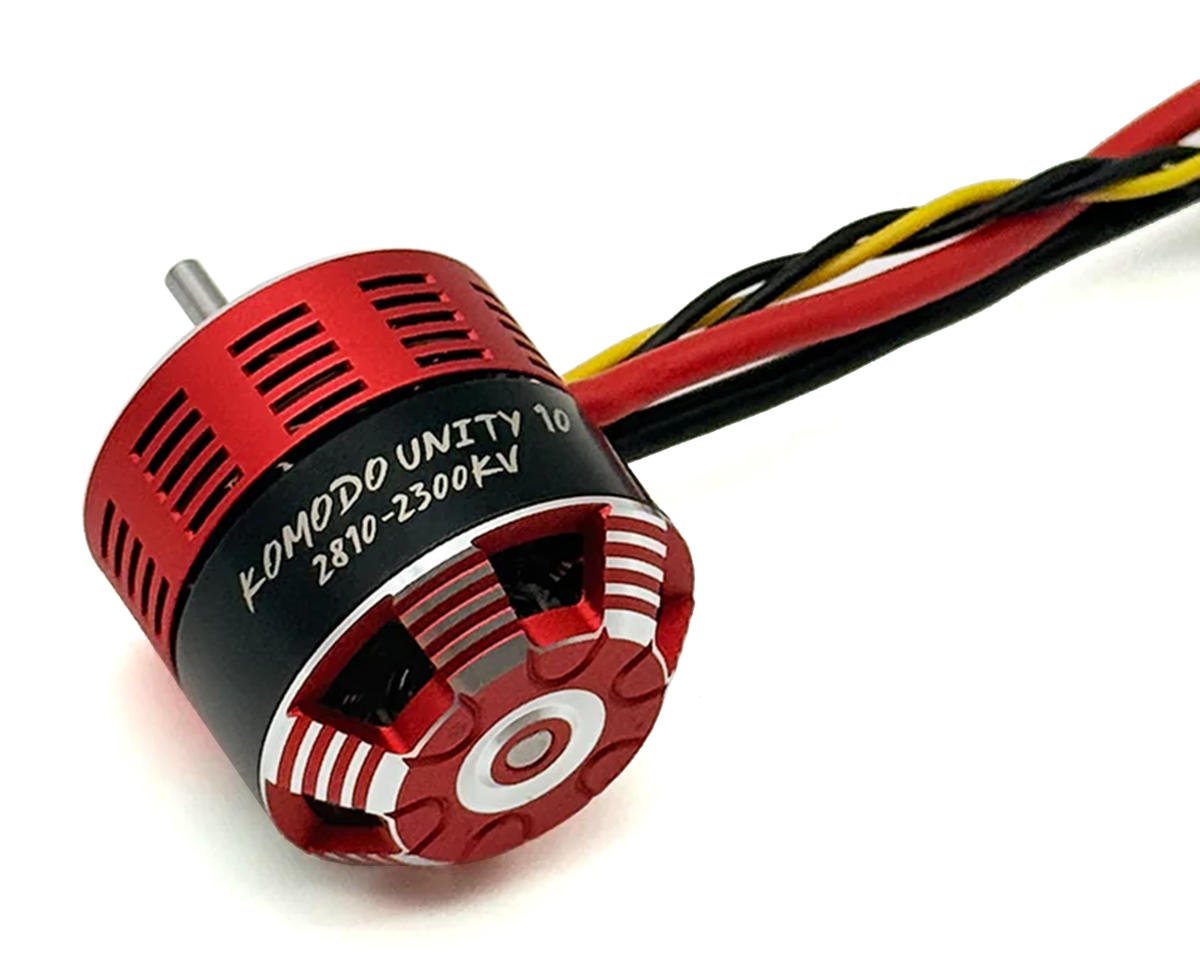 FUR-2713 Furitek Komodo Unity 10 Competition 2-in-1 Brushless Motor & ESC (2300kV) w/XT60 Connector