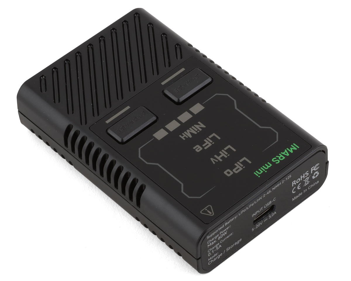 Gens Ace Imars Mini 2-4S G-Tech DC Charger (5A/60W) w/65W USB-C PD Power Supply