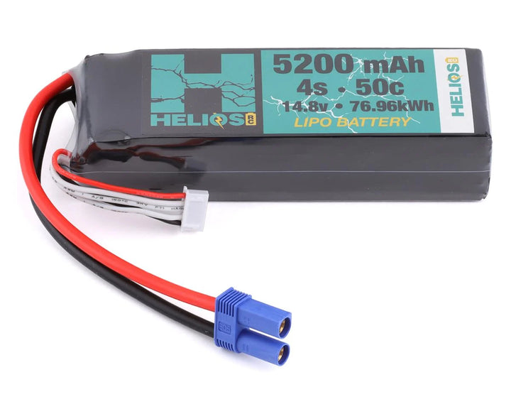Helios RC 4S 50C LiPo Battery w/EC5 Connector (14.8V/5200mAh)