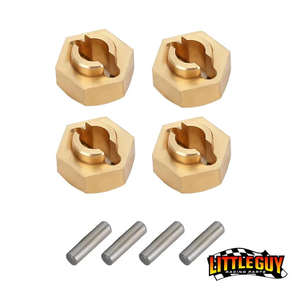 LGRP Brass Wheel Hex Adapters