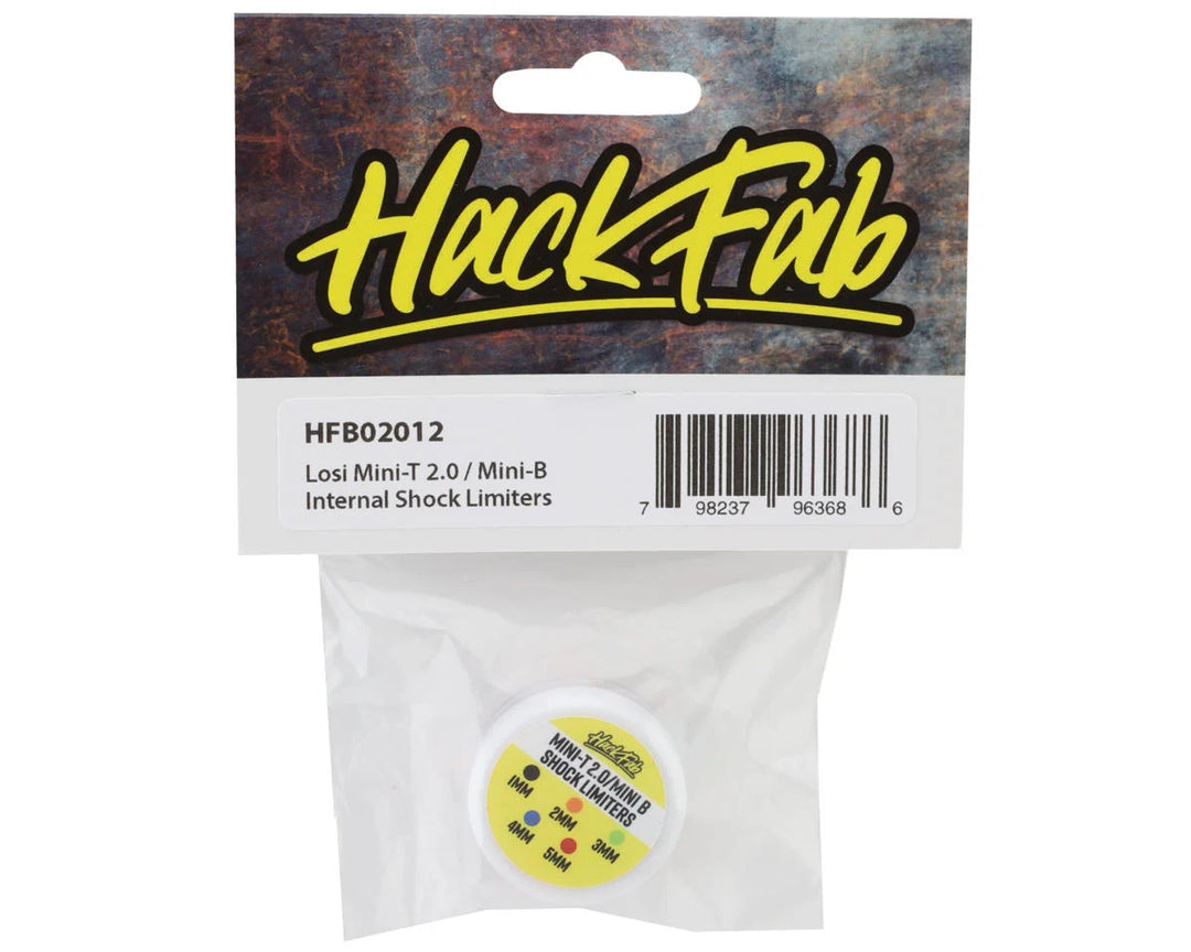 HackFab Losi Mini-T 2.0/B Internal Shock Spacer Limiters (40)