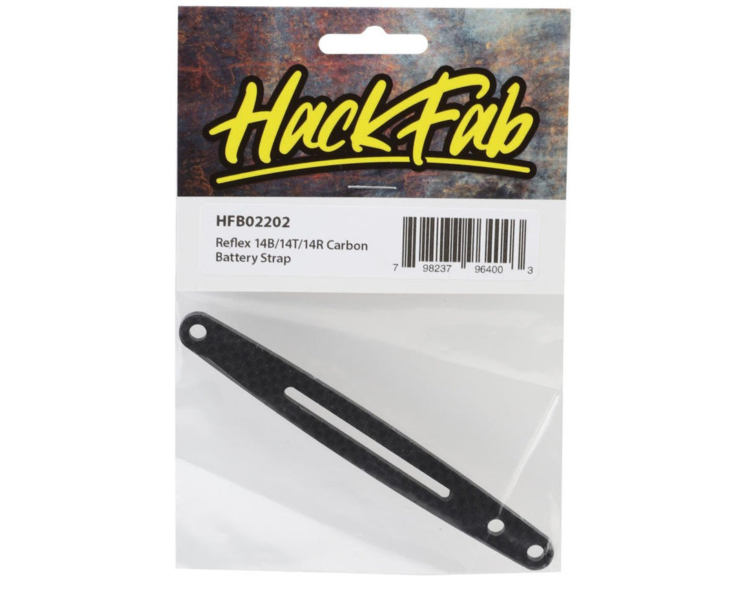 HackFab Team Associated Reflex 14B/14T Carbon Fiber Battery Strap