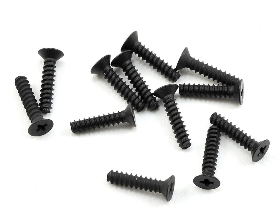 HPI 2.6X12mm Self Tapping Flat Head Screw (12) (Z478) - Iron City RC Hobbies