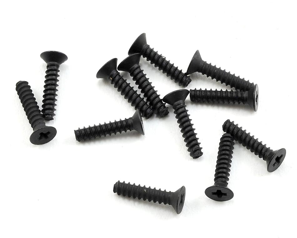 HPI 2.6X12mm Self Tapping Flat Head Screw (12) (Z478)