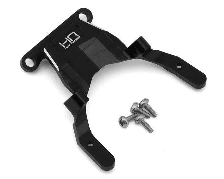 Hot Racing Losi Micro-B Aluminum Front Bulkhead Brace (Black)