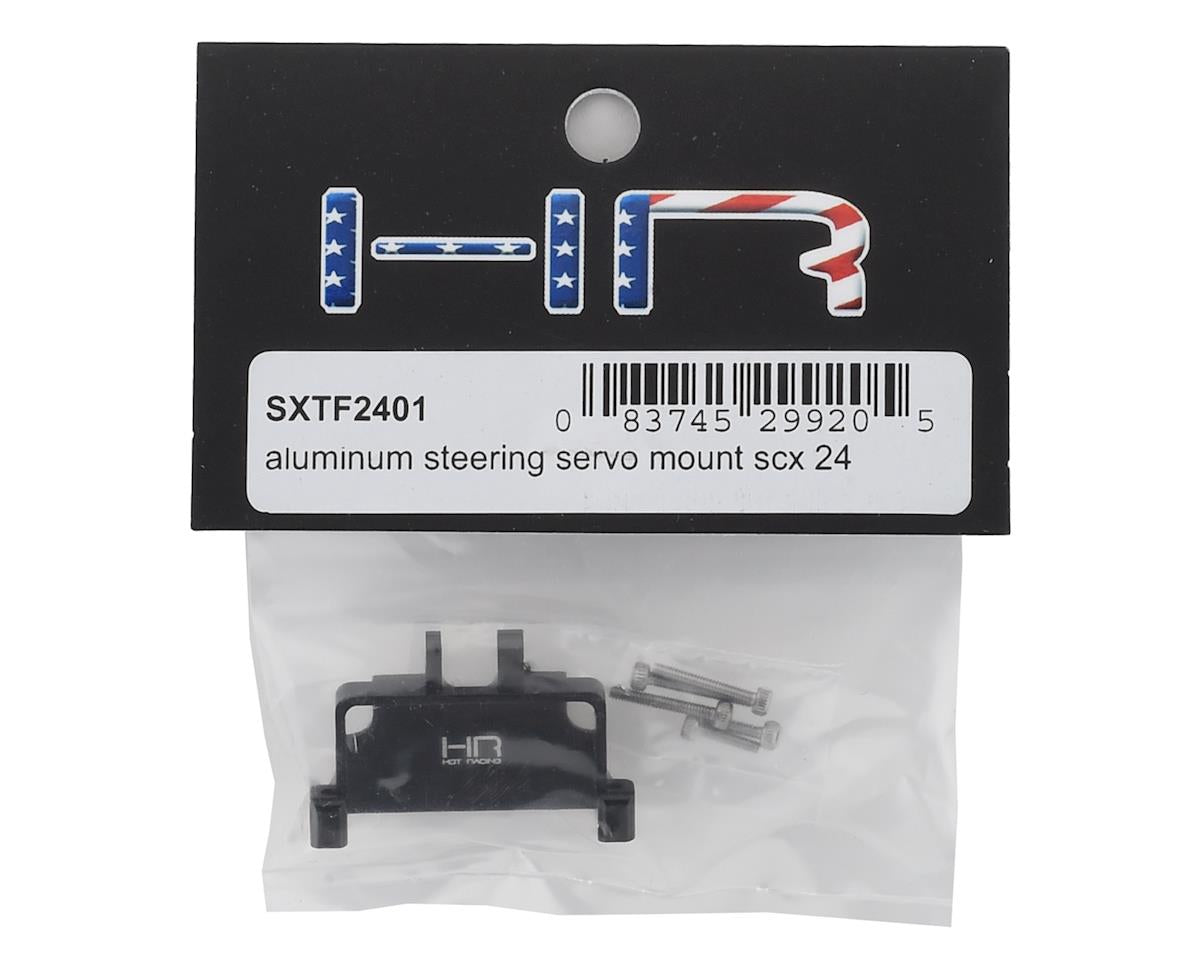 Hot Racing Aluminum Steering Servo Mount SCX24