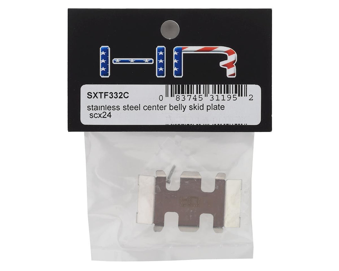 Hot Racing Stainless Steel Belly Skid Plate SCX24 - Iron City RC Hobbies