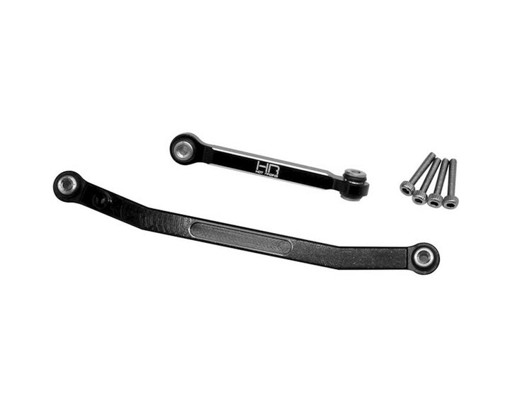 Hot Racing Black Aluminum Fix Link Steering Rod SCX24 - Iron City RC Hobbies